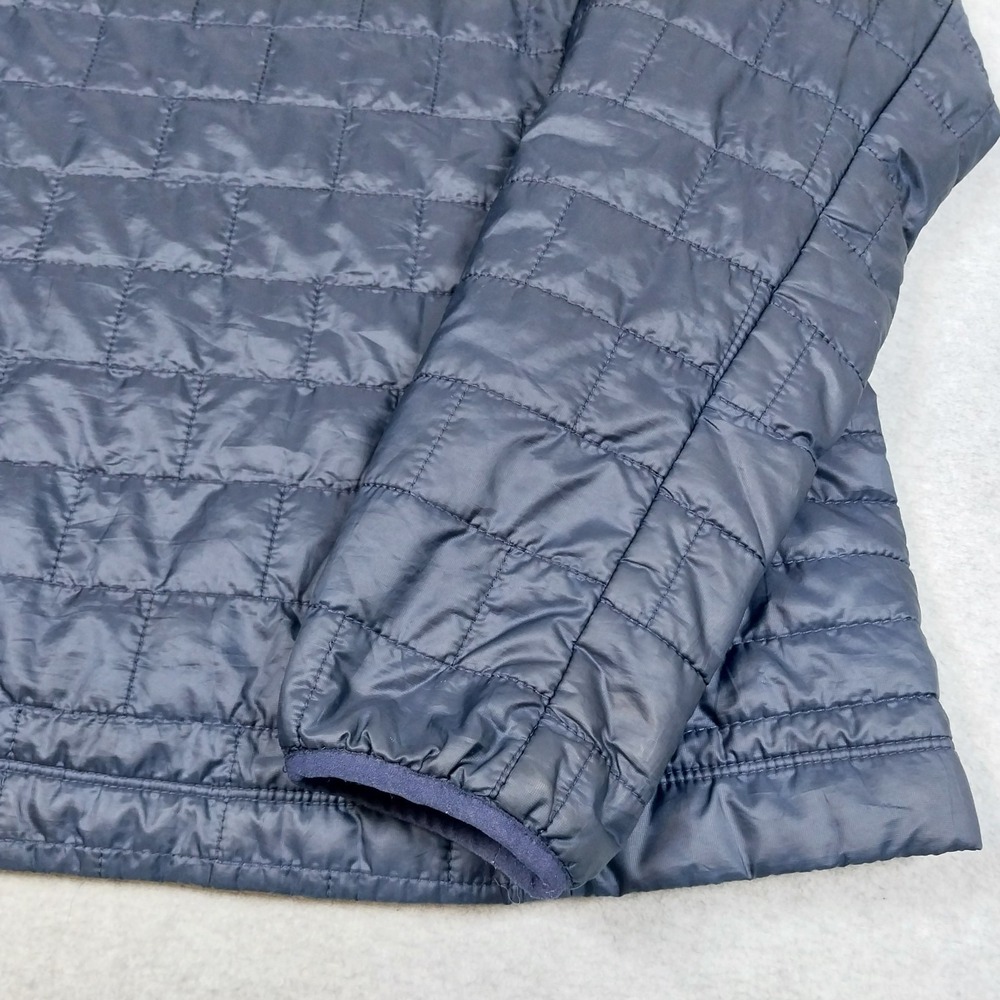 Patagonia Nano Puff Hoody Womens Large Classic Navy Jacket Primaloft Packable - Picture 9 of 16